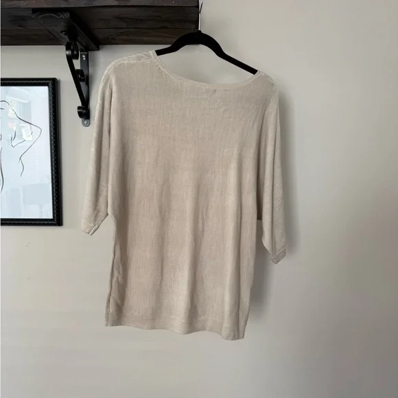 New York & Company Light Beige Sweater - Picture 2 of 3
